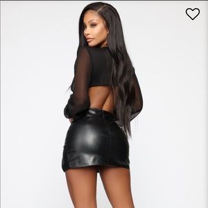 “Making Decisions” bodysuit - Fashion Nova